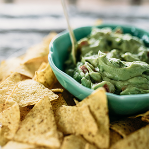 Guacamole com Nachos
