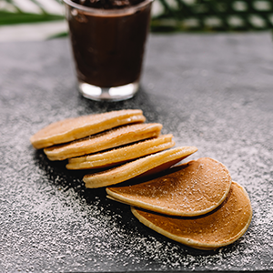 Pack 6 Panquecas com Nutella