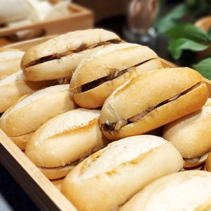 Mini Sandes de Legumes Assados