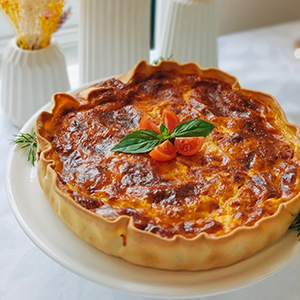 Quiche Tomate Cherry e Mozzarella