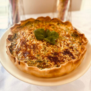 Quiche Ricotta e Espinafres